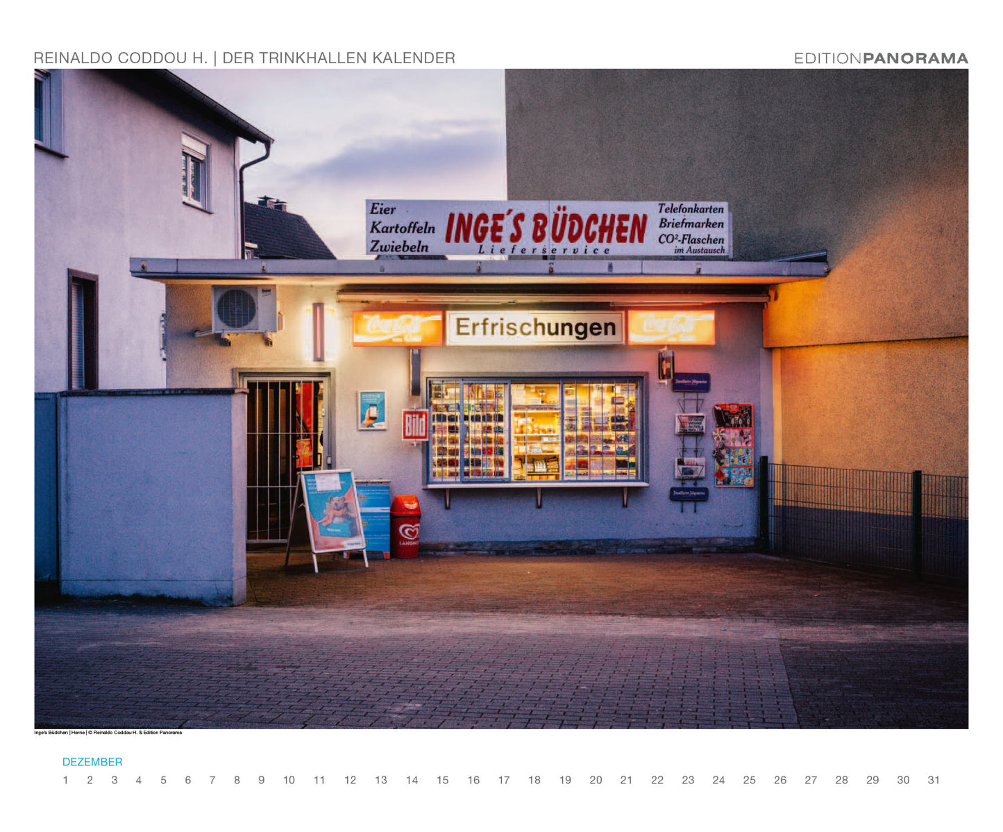 Der Trinkhallen Kalender